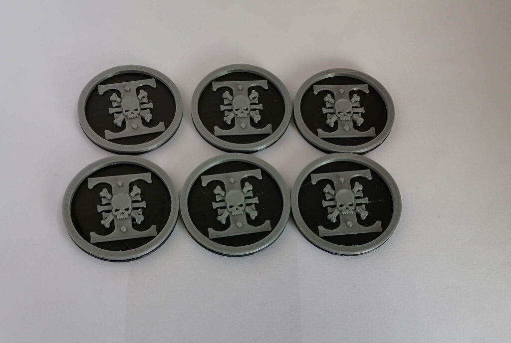 Space Marine Death Watch Objective markers