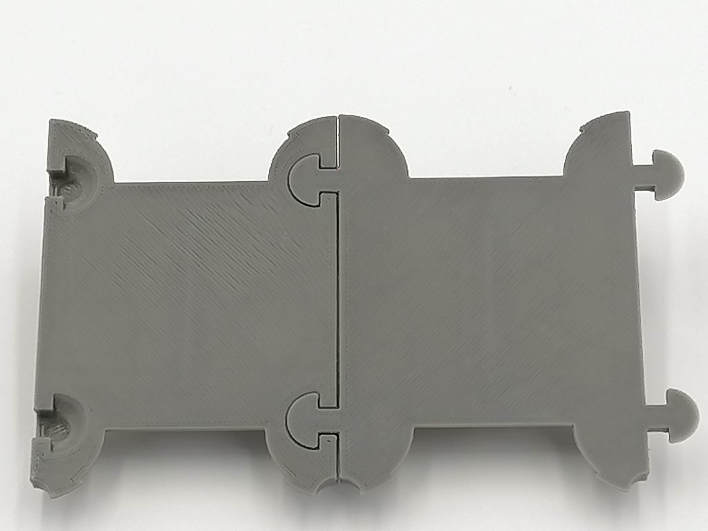 Shield Line connector example viewed from the bottom